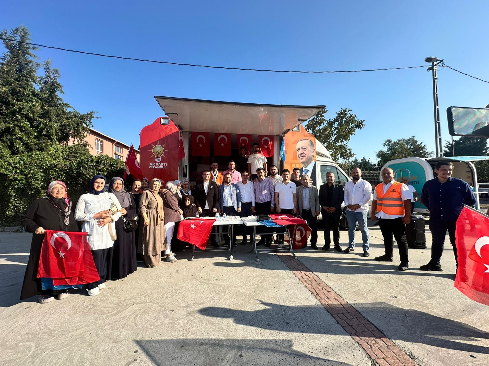 Küçükçekmece Teşkilatımız İlçe Genelinde Hemşehrilerimizle Buluştu